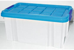 Eurobox Klein mit Deckel, 33x22x16 cm