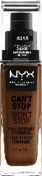 NYX PROFESSIONAL MAKEUP Make-up Can't Stop Won't Stop 24-Hour Foundation walnut 22.3