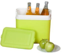 Kühlbox - aus Kunststoff - 10 l - grün