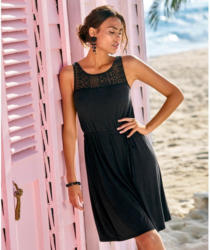 Damen-Kleid mit traumhaftem Spitzeneinsatz