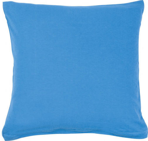 Kissenbezug Jersey blau 80 x 80 cm