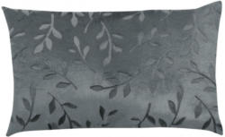 Dekokissen Ranke grau 30 x 48 cm