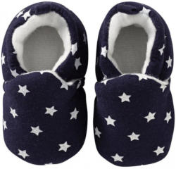 Baby-Schühchen mit Sternenmuster