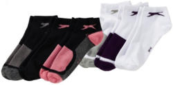 Slazenger Damen-Sneaker-Socken mit Kontrast-Design, 3er Pack