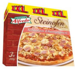 TRATTORIA ALFREDO Steinofenpizza 3x 340 g