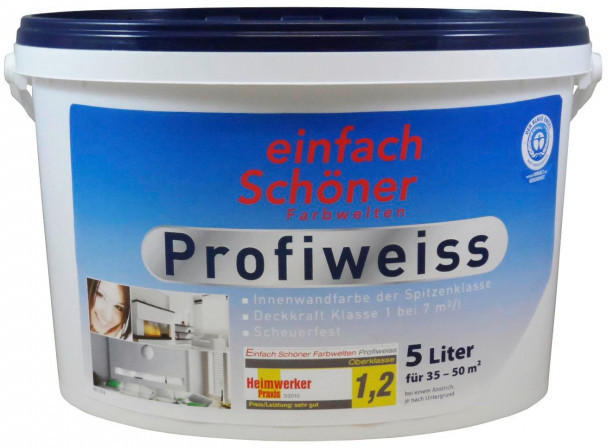 Einfach Schöner Profiweiß5 Liter
