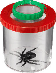 Entwicklungsfördernde Produkte Becherlupe mit Kunststoffspinne, für Mädchen und Jungen
