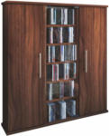 Die besten Dvd Regal Angebote wogibtswas.at Eichefarbenes CD Regal mit Glastüren