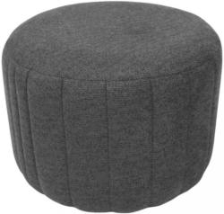 Hocker In Textil Grau
