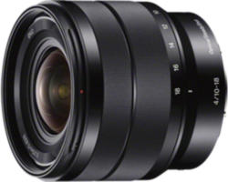 Sony Objektiv »E-Mount APS-C Zoomobjektiv 10-18mm F4.0«