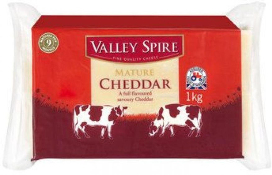 VALLEY SPIRE Reifer Cheddar 1 kg ️ Online von Lidl Österreich
