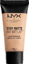 NYX PROFESSIONAL MAKEUP Make-Up Stay Matte But Not Flat Liquid Foundation Creamy Natural 04