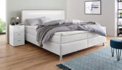 Collection AB Boxspringbett inkl. LED-Beleuchtung, Topper und Kissen