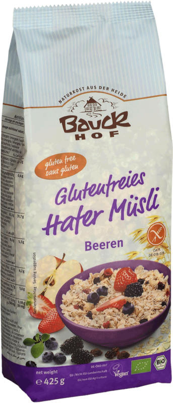 Hafer Müzli Beeren