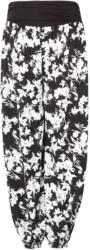 Damen Haremshose mit floralem Muster