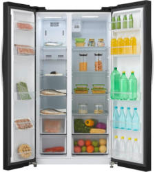 Midea Side-by-Side Kühl-/Gefrierkombination KS 6.1BL schwarz