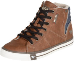 Sneaker in Leder-Optik