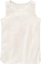 Mädchen Top mit Spitze