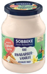 Saisonjoghurt Rhabarber Vanille