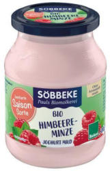 Saisonjoghurt Himbeere Minze