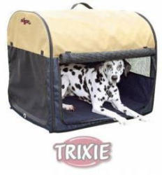 Trixie Dog Transport-Hütte blau XS-S 40×40×55cm
