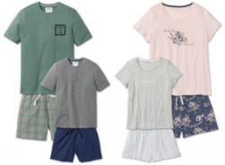 ESMARA LINGERIE PURE COLLECTION®/LIVERGY PURE COLLECTION® Damen/Herren Shorty Pyjama
