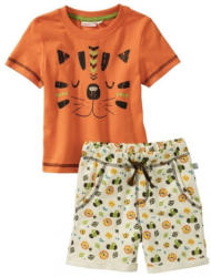 Baby-Jungen-Set mit Löwengesicht, 2-teilig
