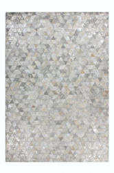 Lederteppich Rocket 410 Grau/Silber, 200x290cm