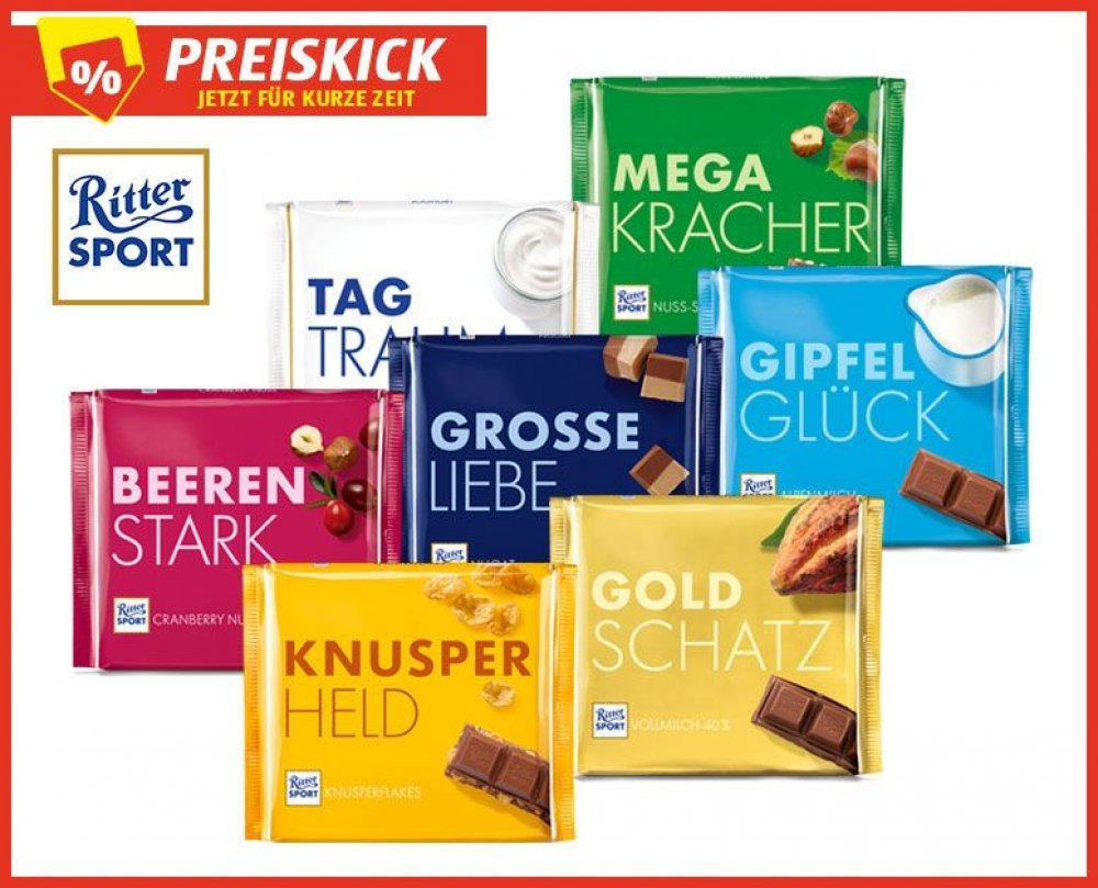 Ritter Sport Schokolade Nur 1 79 Hofer Angebot Wogibtswas At