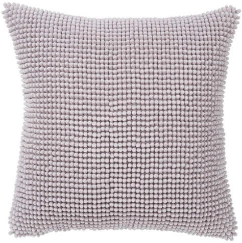 Dekokissen Chenille grau 45 x 45 cm