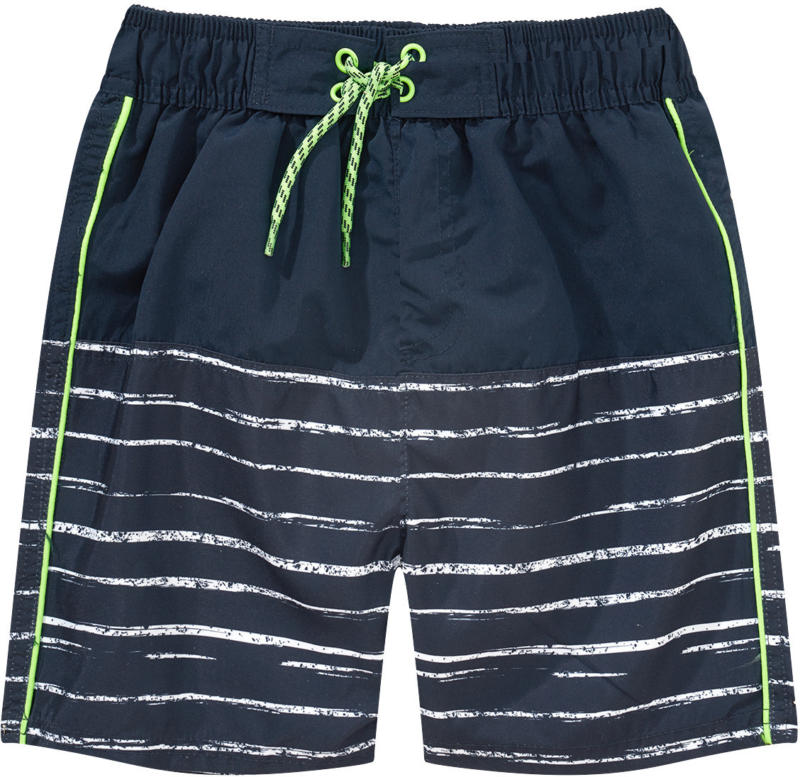 Jungen Badeshorts mit Neon-Details (Nur online)