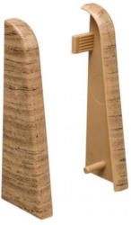 Endkappe 19x58 Eiche dunkel