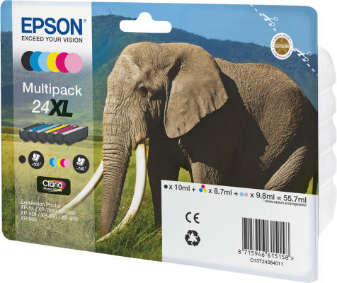 Epson T2438 Multipack 24XL - Tintenpatrone