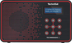 Technisat Techniradio 2 schwarz-rot - Design-Radio