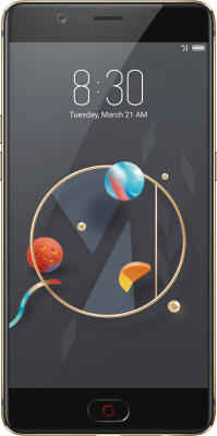 Nubia M2 schwarz-gold - Quadband