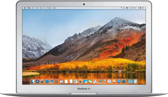 Apple MacBook Air 13" 1.8GHz i5, 128GB MQD32D/A silber - Notebook