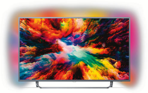 Philips 65PUS7303/12 dunkelsilber 65 Zoll - LED-Fernseher