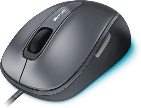 Microsoft Comfort Mouse 4500 grau - Maus
