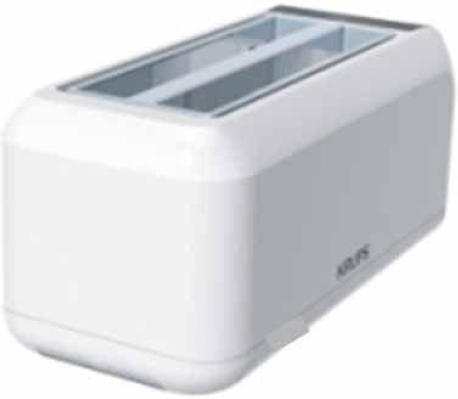 Rowenta TL6811 weiss-edelstahl - Doppellangschlitz-Toaster