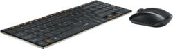 Rapoo 180211 9060 - 2.4G Wireless Mouse and 2 Block Metal Keyboard - Tastatur-\/Maus-Set
