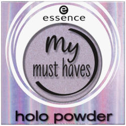my must haves holo powder Lidschatten