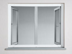 POWERFIX®PROFI+ Alu-Insektenschutz-Fenster, 130 x 150 cm
