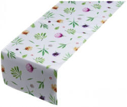 Tischläufer mit floralen Motiven, ca. 40x140cm