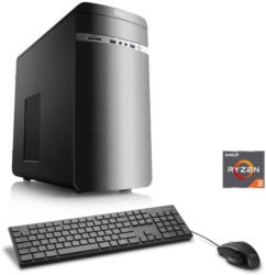 CSL Gaming PC AMD Ryzen 3 2300X GTX 1650 8 GB DDR4 SSD »Sprint T8961 Windows 10 Home«