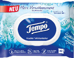 Tempo Feuchte Toilettentücher Mein Verwöhnmoment Sea Minerals
