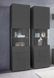 Vitrine, Höhe 188 cm