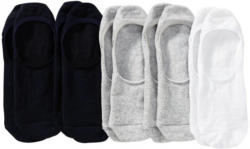 Herren-Füßlinge mit regenerierter Baumwolle, 5er Pack