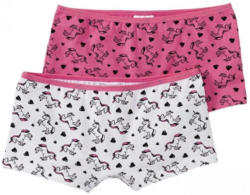 Mädchen-Panty mit Einhorn-Muster, 2er Pack