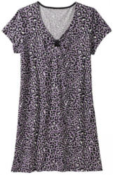 Damen-Nachthemd mit Leoparden-Muster