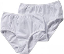 Damen-Taillenslip, 2er Pack